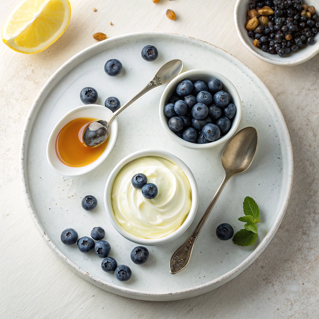 Ingredients for Frozen Yogurt Pops