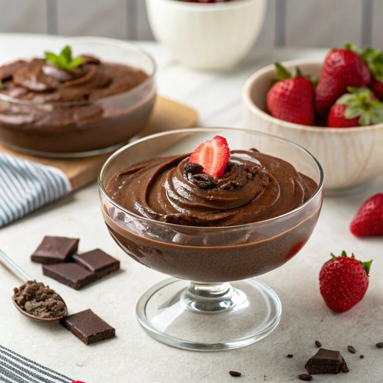 Vegan Chocolate Pudding {Paleo & Dairy Free} Recipe