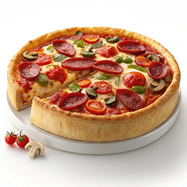 Deep Dish Pizza Recipe