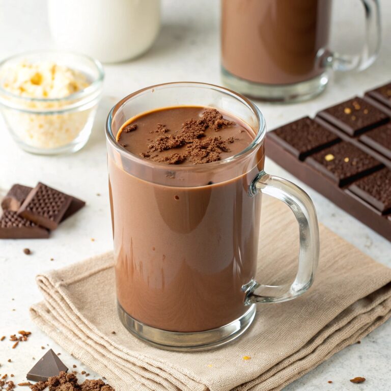 Homemade Chocolate Milk Recipe