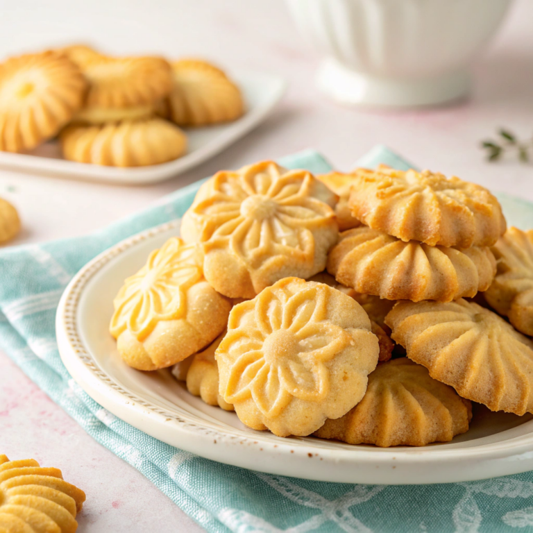 Buttery Spritz Cookies (Spritzgebäck)