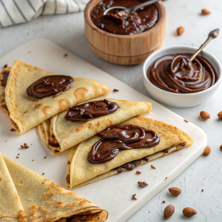 Homemade Nutella & Crepes