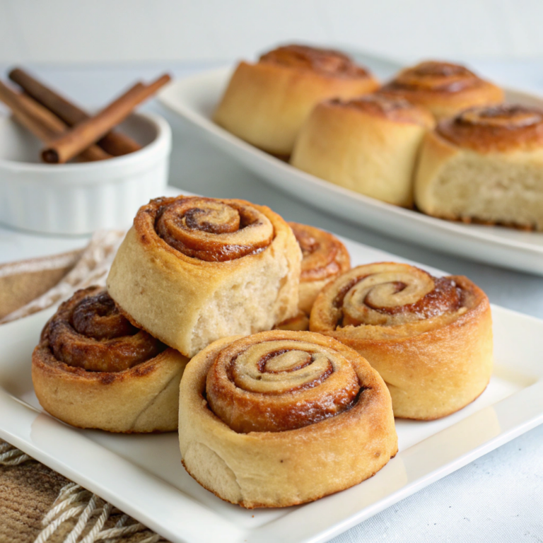 Easy Cinnamon Rolls Recipe (No knead)