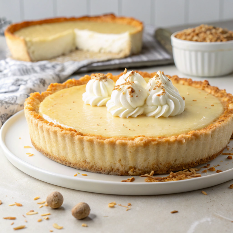 Best-Ever Coconut Custard Pie Recipe