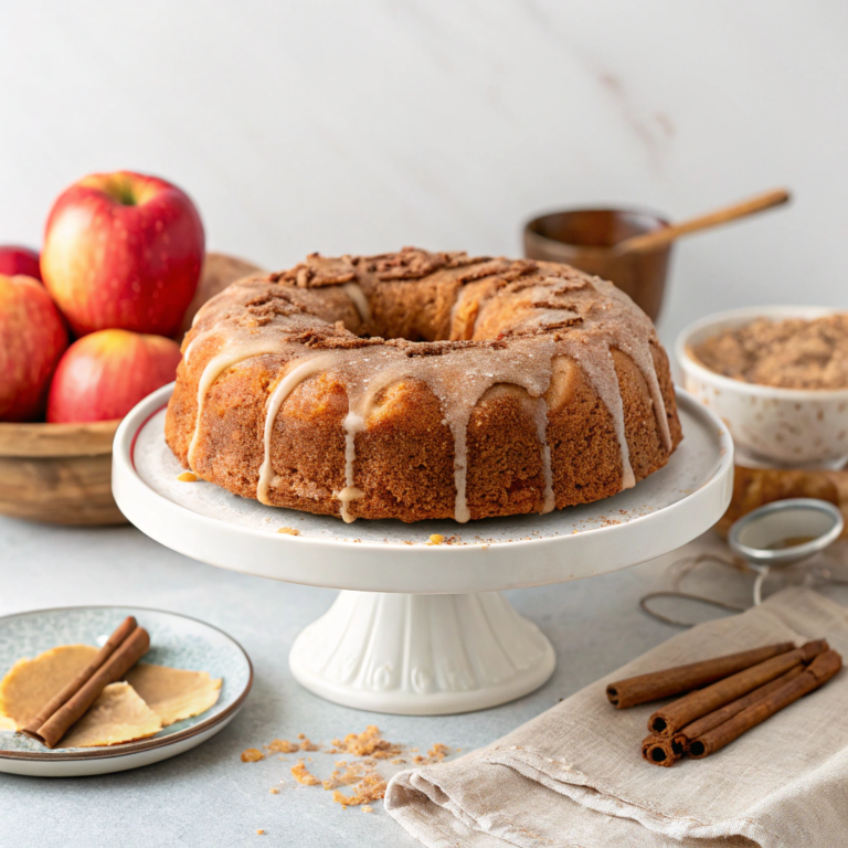 Apple Cider Donut Cake