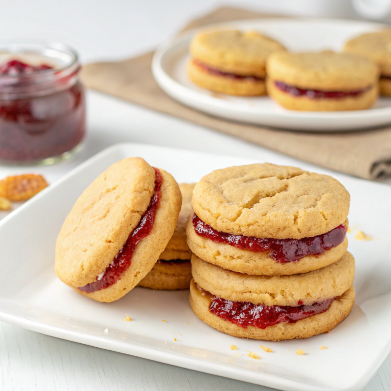 Peanut Butter and Jelly Cookies