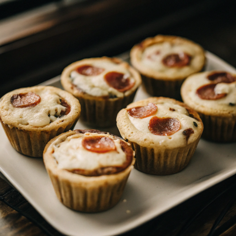 Easy Pizza Cupcakes Recipe