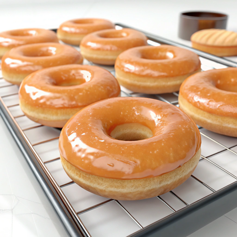 Homemade Krispy Kreme Donuts Recipe