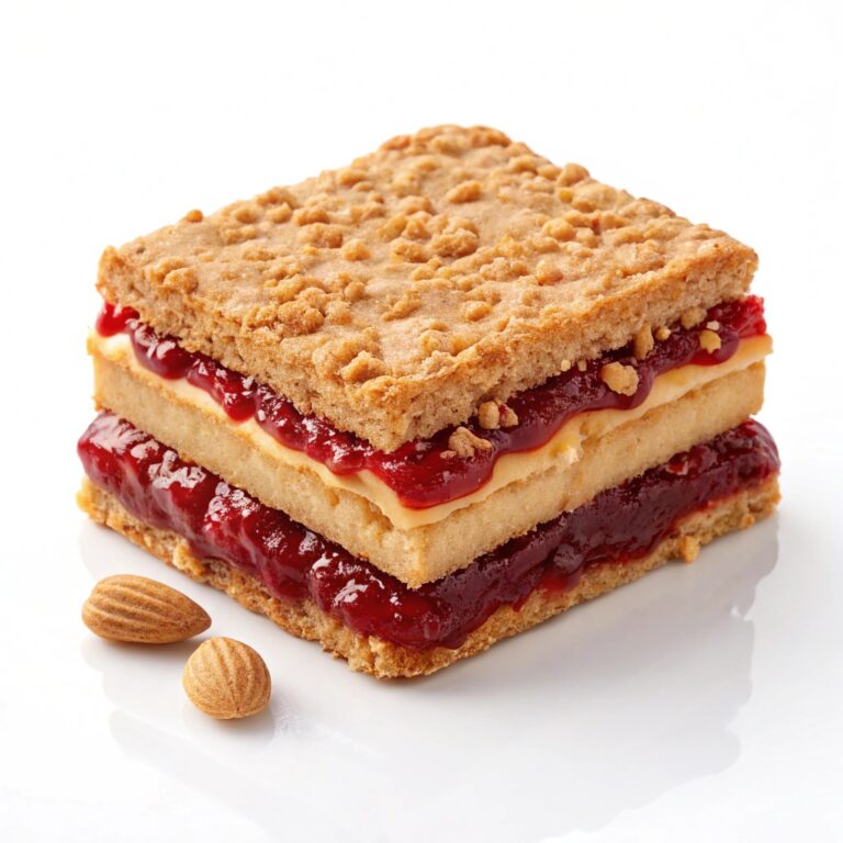 Peanut Butter and Jelly Crisp