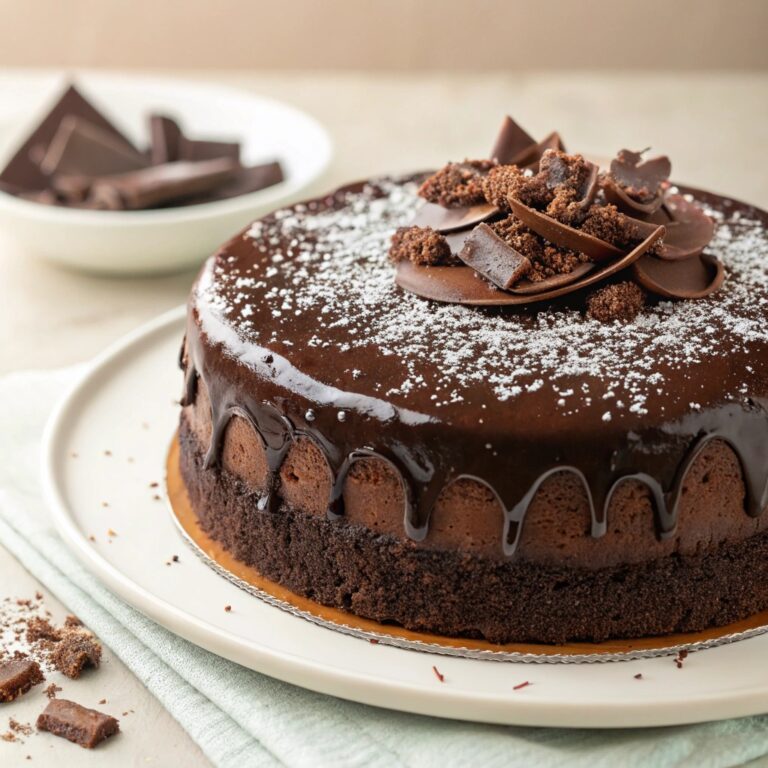 Decadent Irish Chocolate Whiskey Cake Recipe