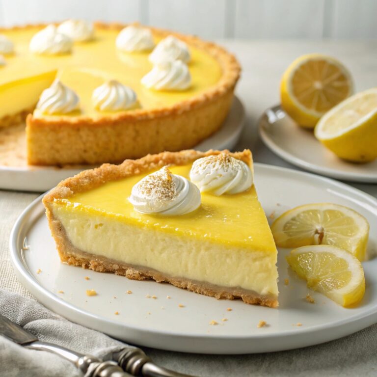 Luscious Creamy Lemon Chiffon Pie