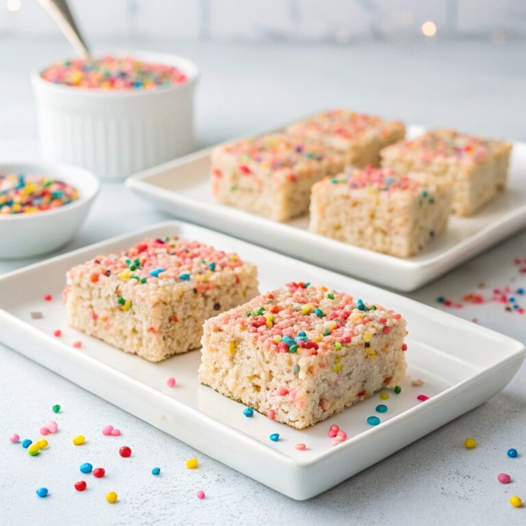 Funfetti Rice Krispies Treats