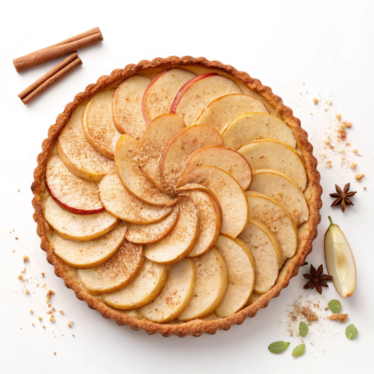 Classic Irish Apple Tart Recipe (4 Ingredients)