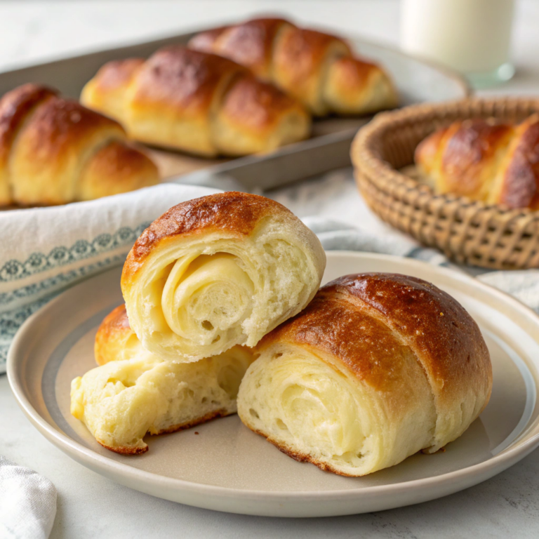 Buttery Crescent Rolls From Scratch