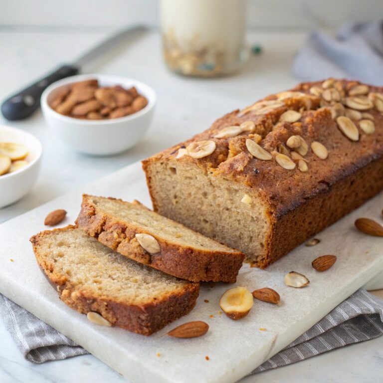 Almond Flour Banana Bread Recipe