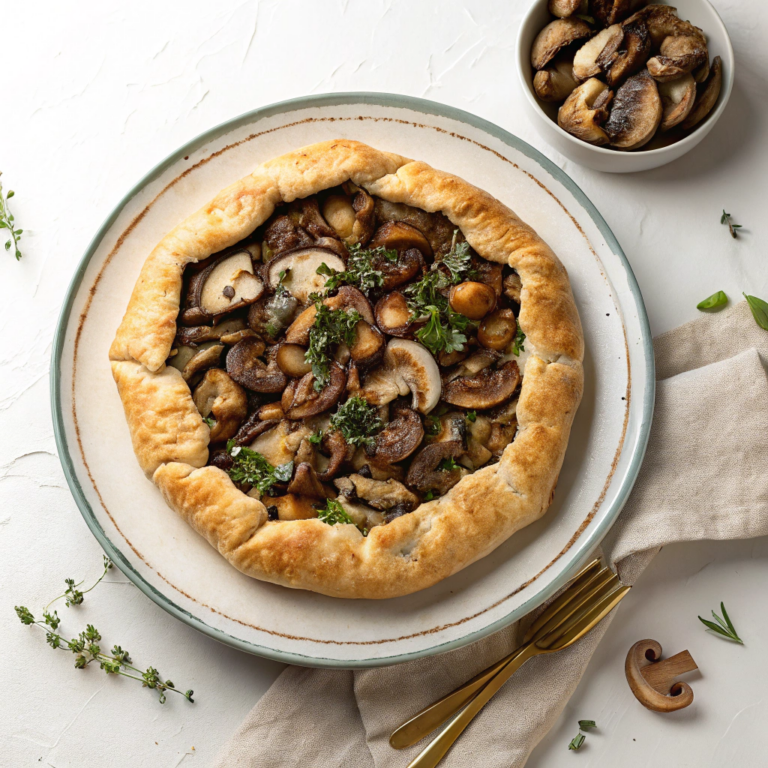 Mushroom Galette Recipe