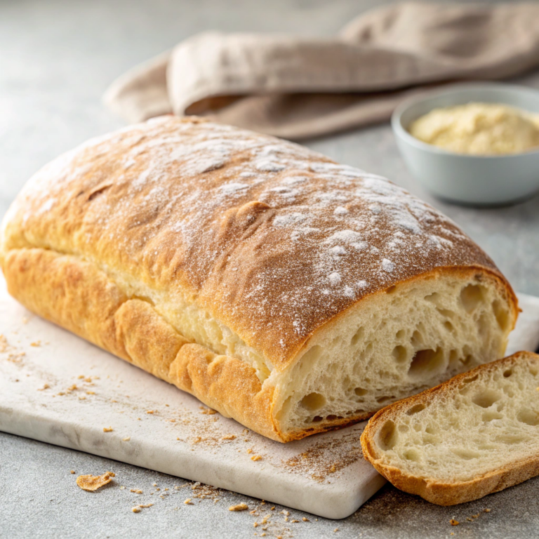 Bakery-Style No-Knead Ciabatta Bread