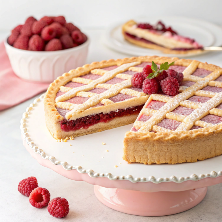 Raspberry Linzer Torte Recipe