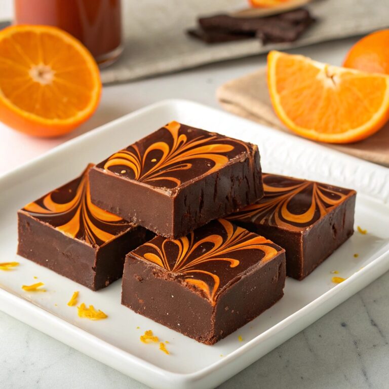 Microwave Chocolate And Orange Fudge Recipe