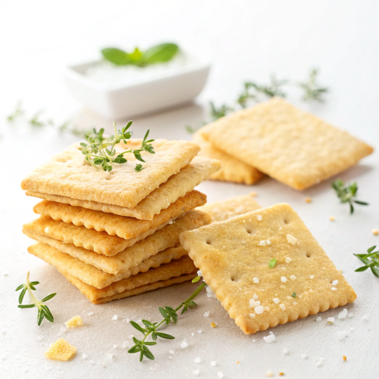 Homemade Saltine Crackers Recipe