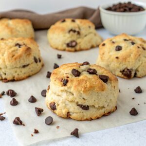 Easy Chocolate Chip Scones Recipe