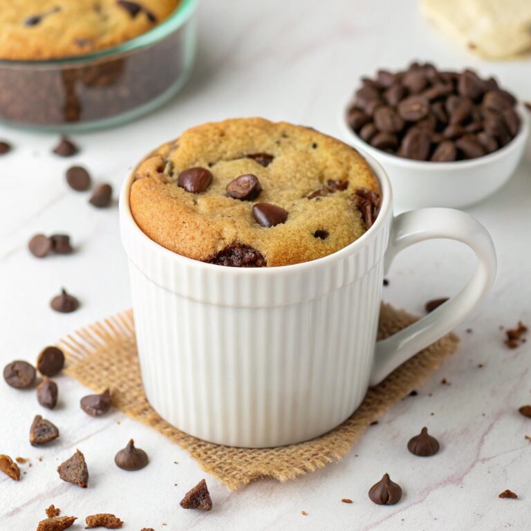 Microwave Mug Blondie Recipe