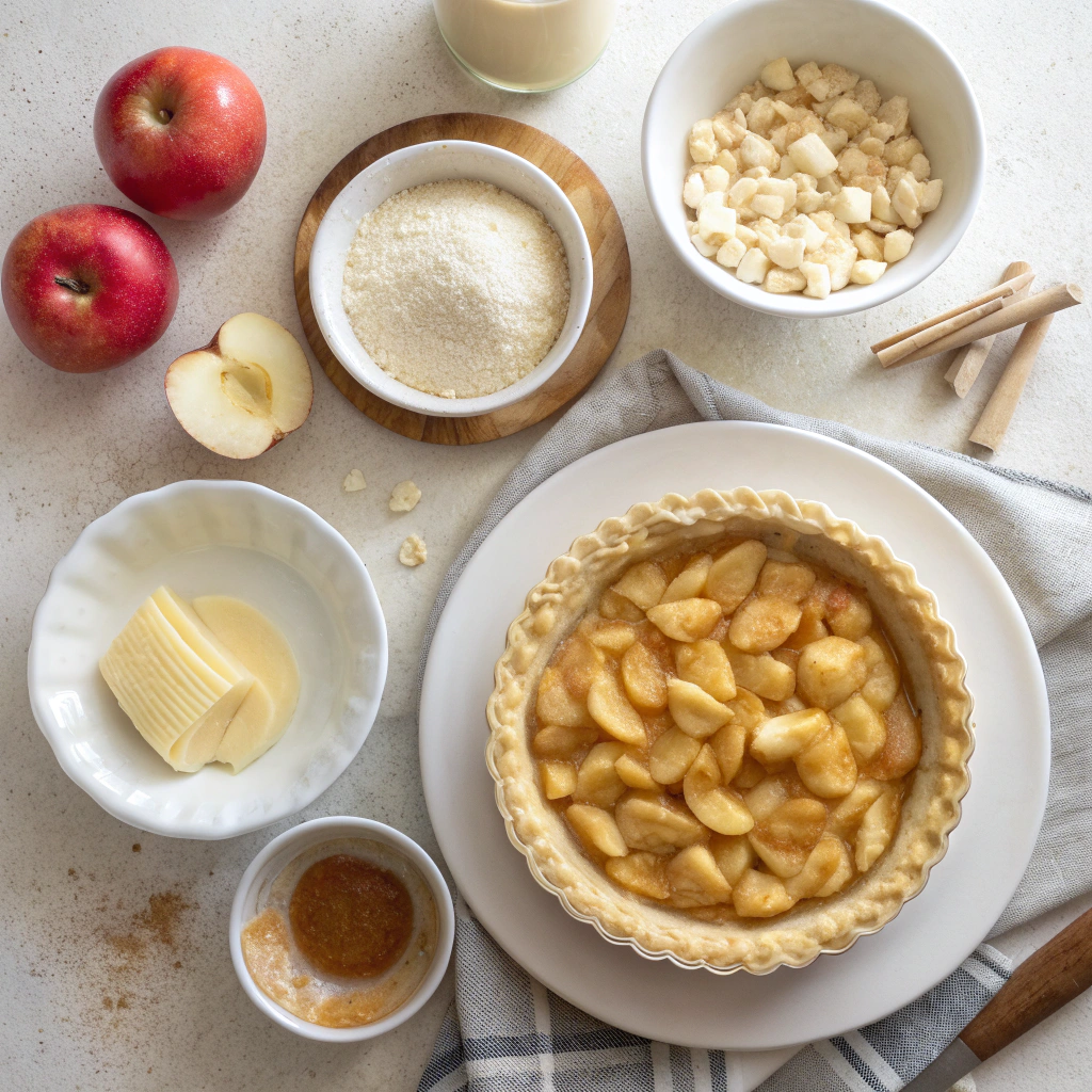 Simple Ingredients for a Classic Irish Apple Tart