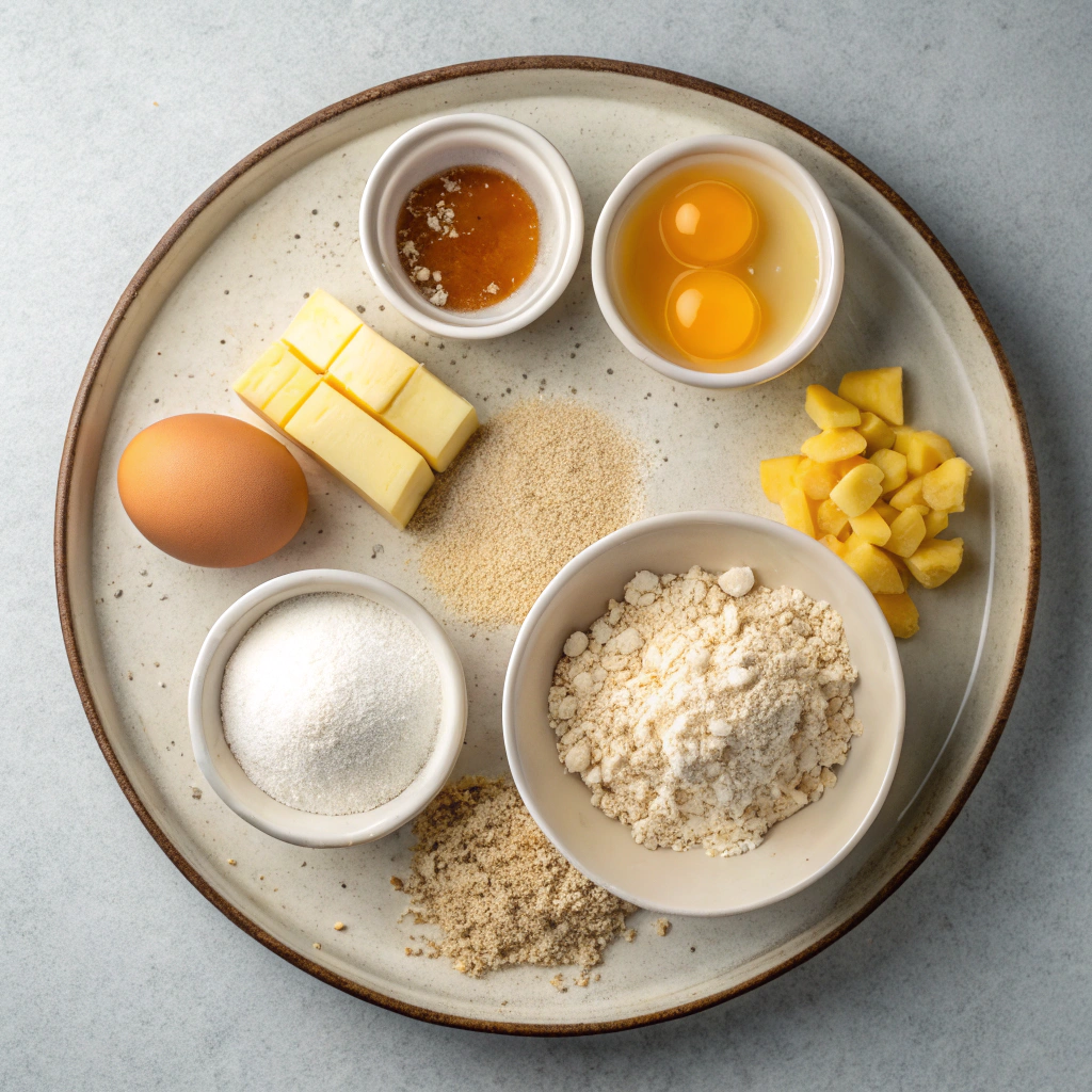 Simple Ingredients for Flourless Oat Pancakes