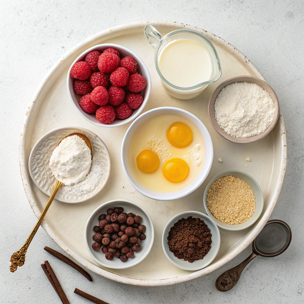 Ingredients for No-Churn Artisanal Ice Cream 3 Ways