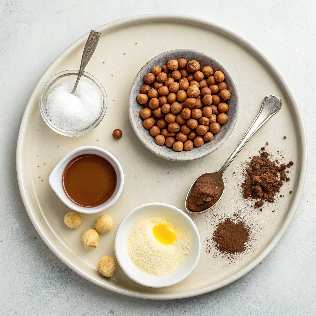 Ingredients for Homemade Nutella