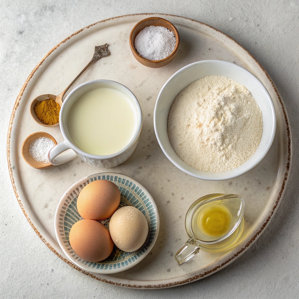 Simple Ingredients for Sourdough Popovers