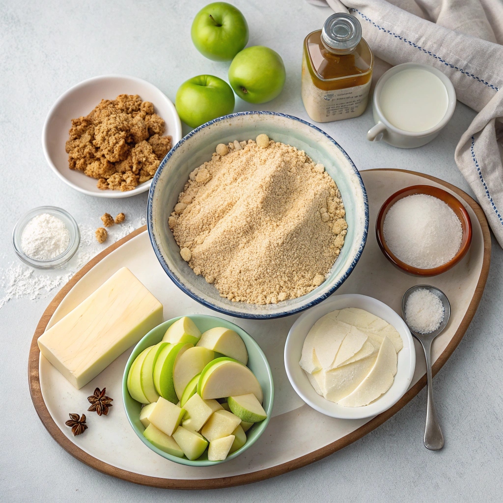 Ingredients for My Mum’s Irish Apple Cake