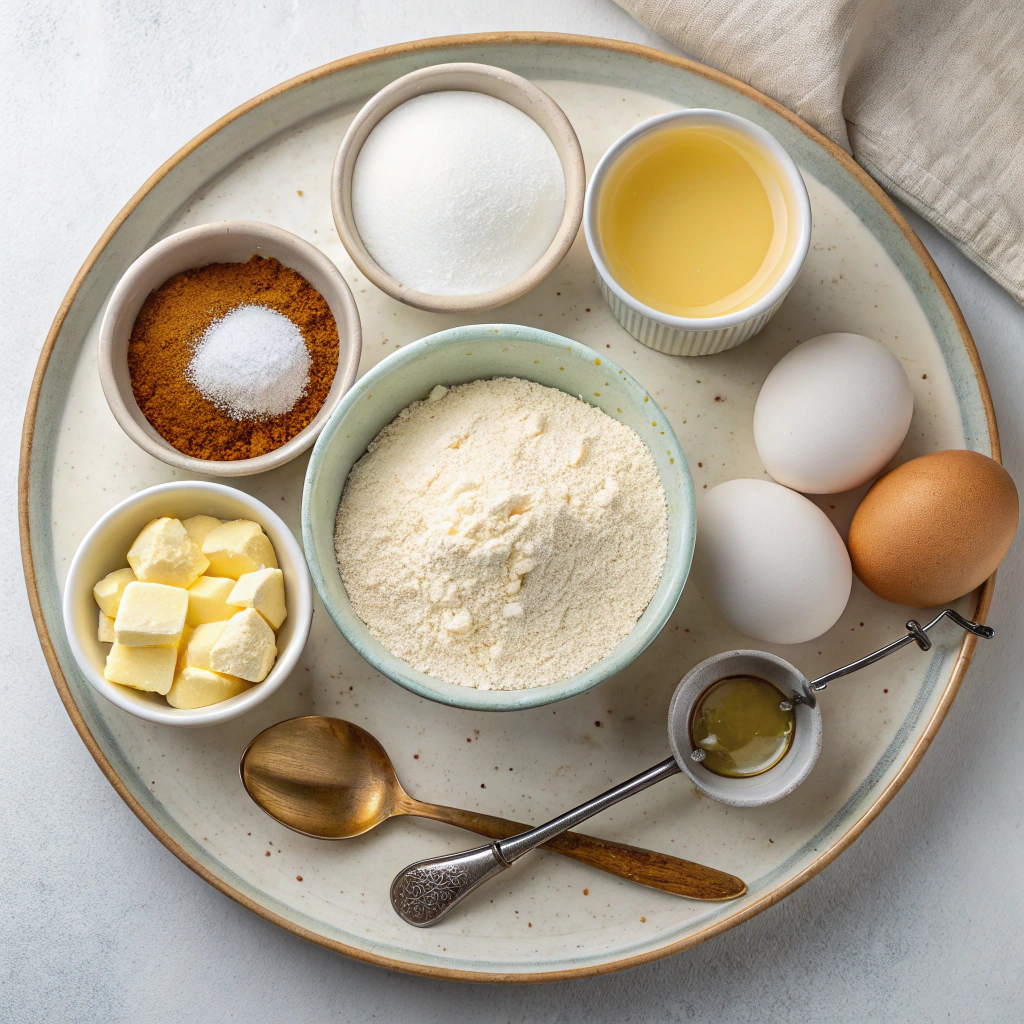 Ingredients for Homemade Cake Mix