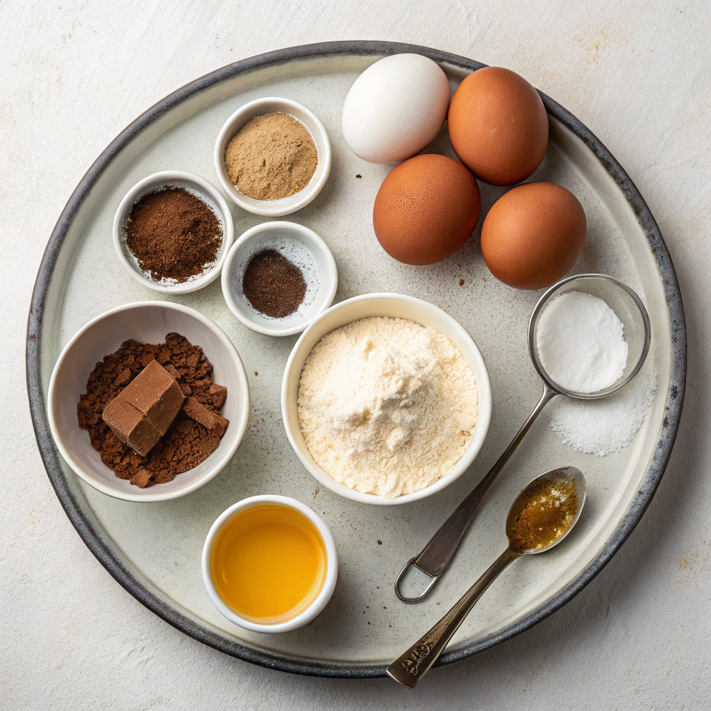 Ingredients for Gemma’s Best-Ever Brownies