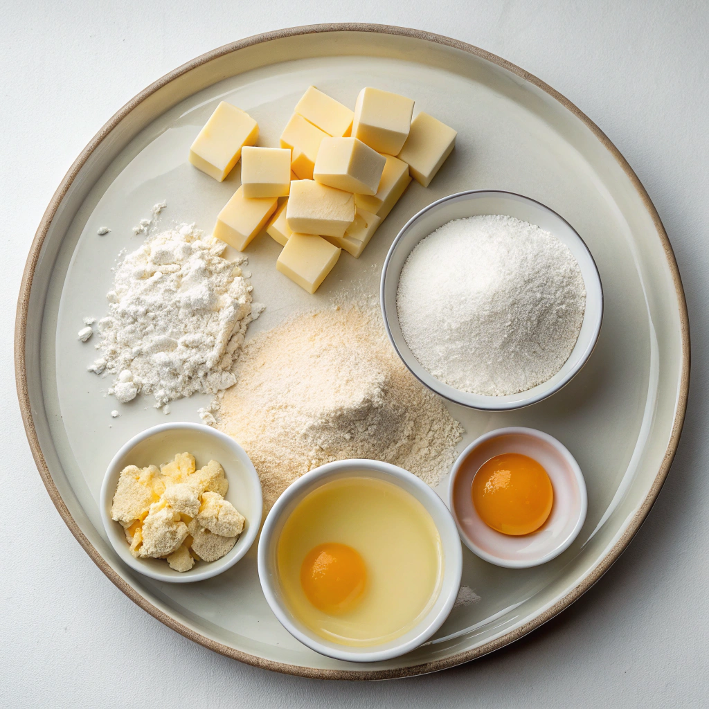 Ingredients for The Flakiest Gluten-Free Pie Crust