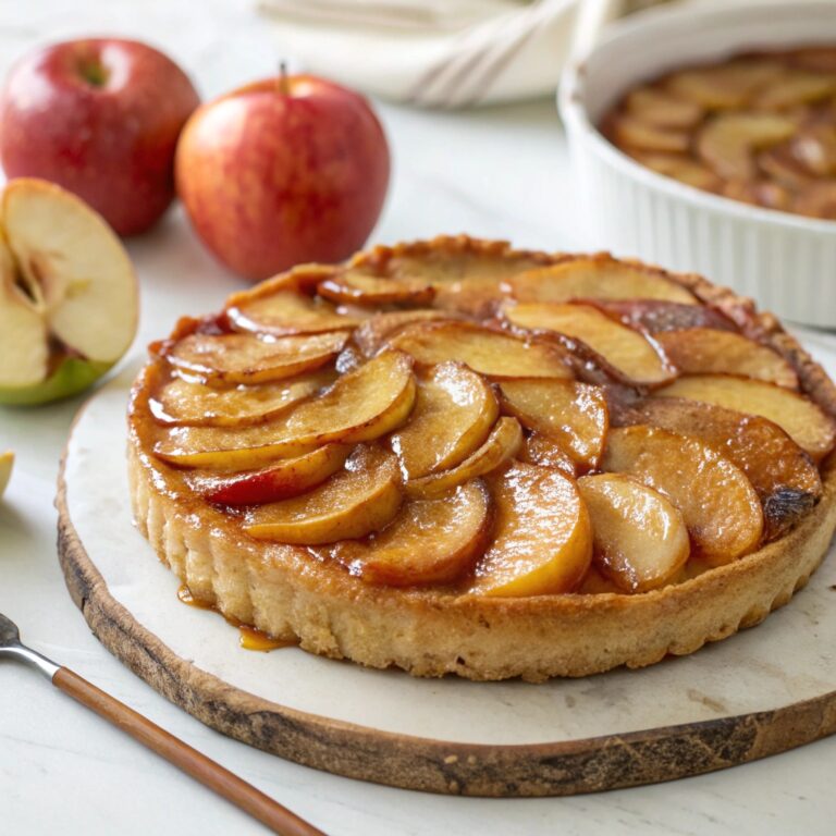 Caramel Apple Tarte Tatin Recipe