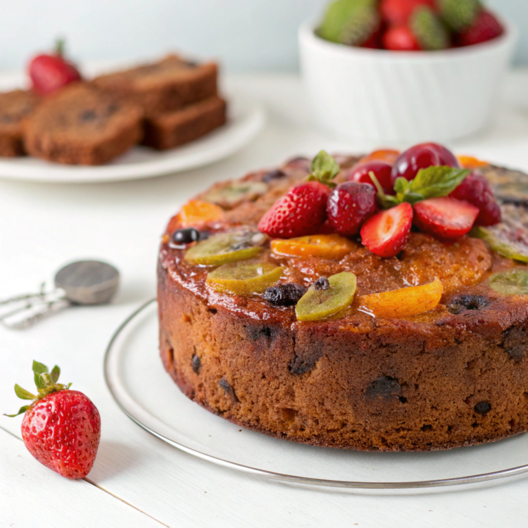 Easy Boiled Fruit Cake Recipe