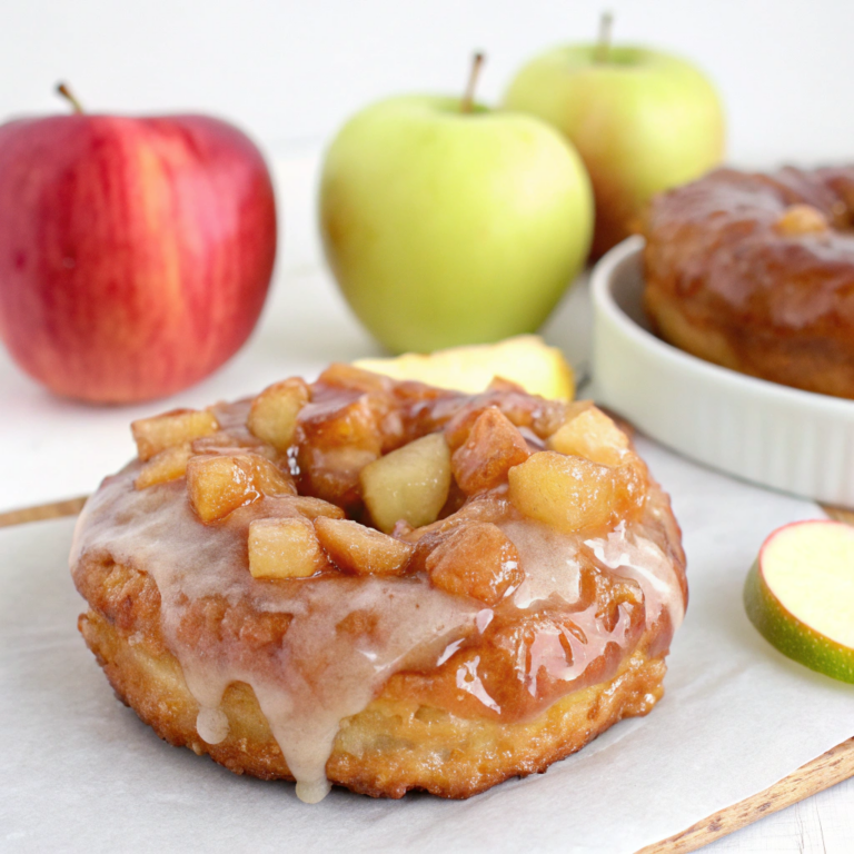 Easy Glazed Apple Fritter Recipe