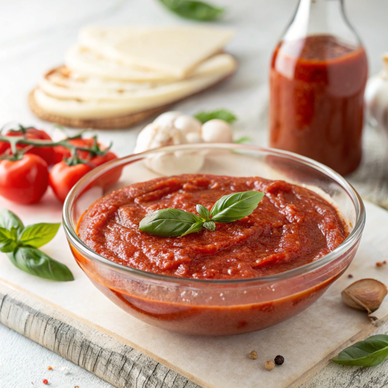 Homemade Pizza Sauce (5 Ingredients)