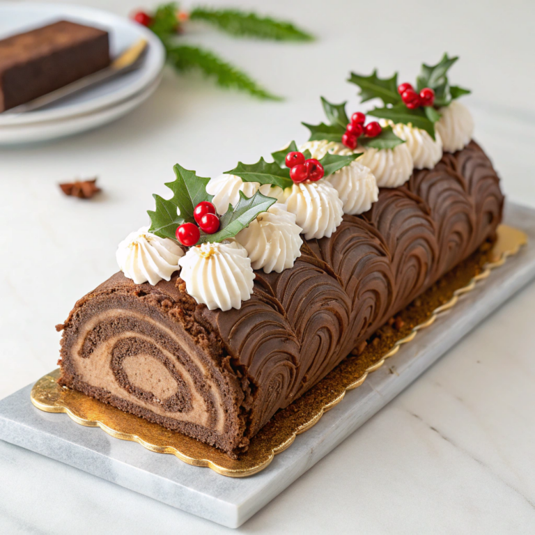 Bûche De Noël Recipe (Christmas Yule Log)