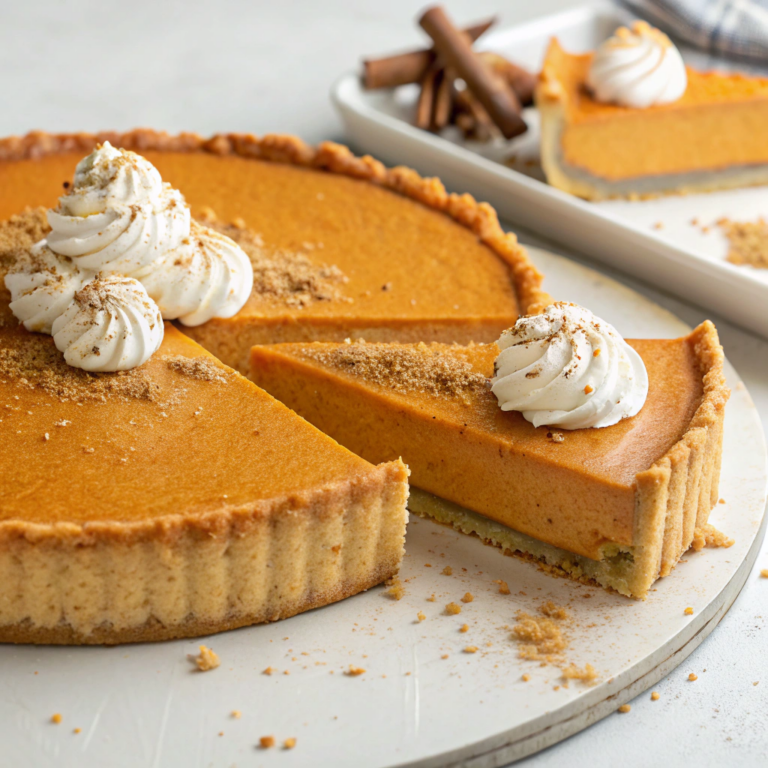 Simple Gluten Free Pumpkin Pie