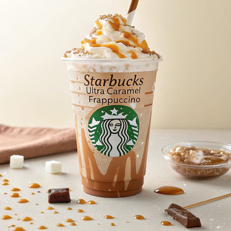 Starbucks Ultra Caramel Frappuccino Recipe