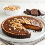 Salted Caramel and Peanut Chocolate Tart from the Bigger Bolder Baking Cookbook Recipe