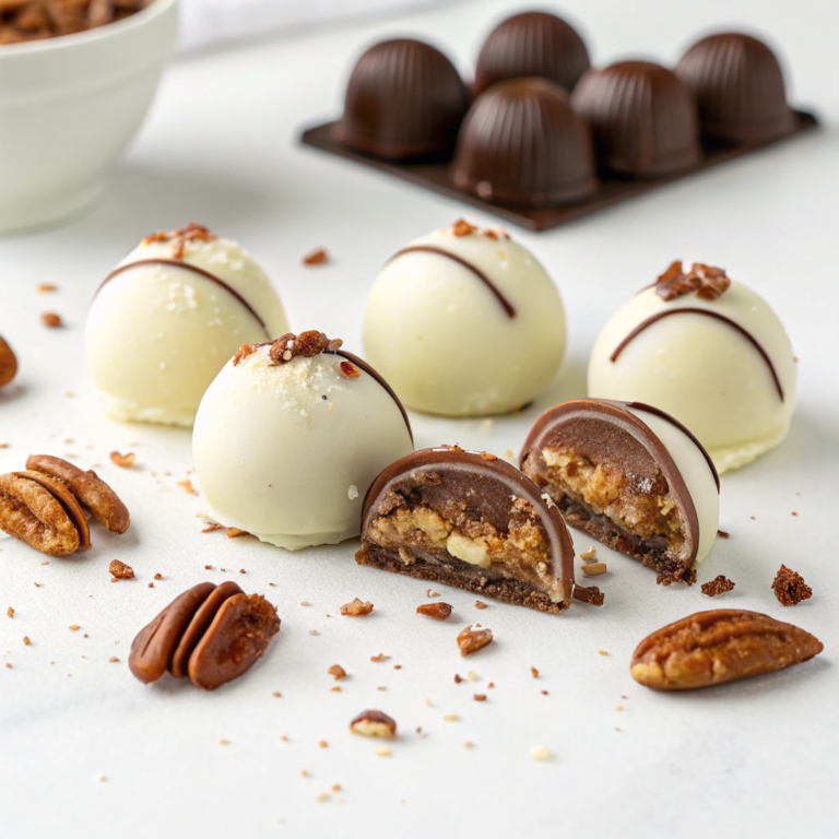 No Bake Pecan Pie Truffles