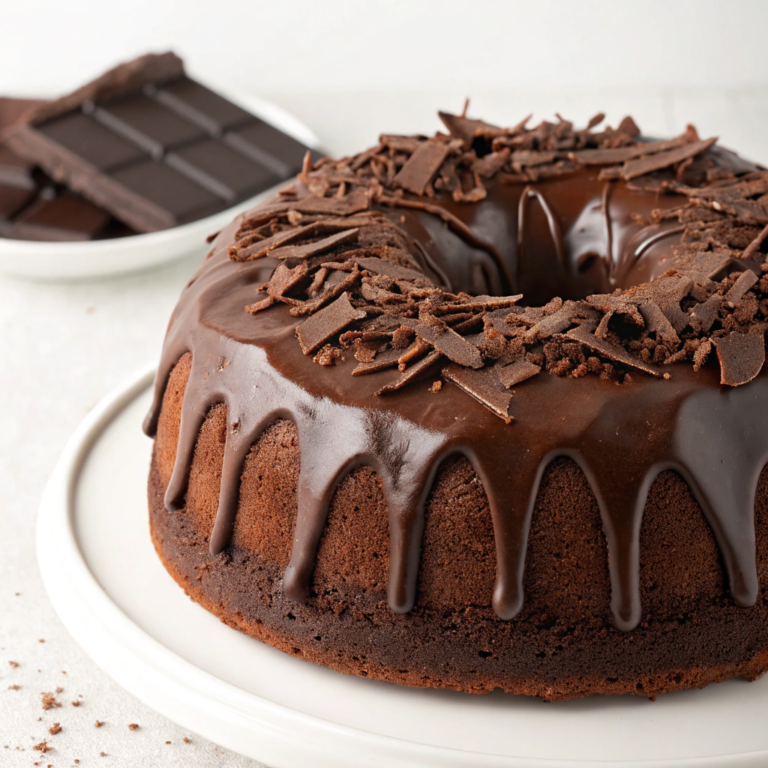 Decadent Chocolate Pound Cake