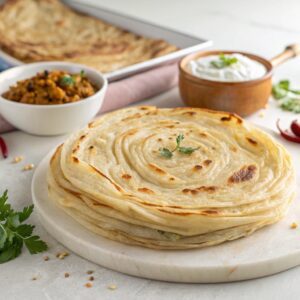 Flaky Malabar Paratha Recipe