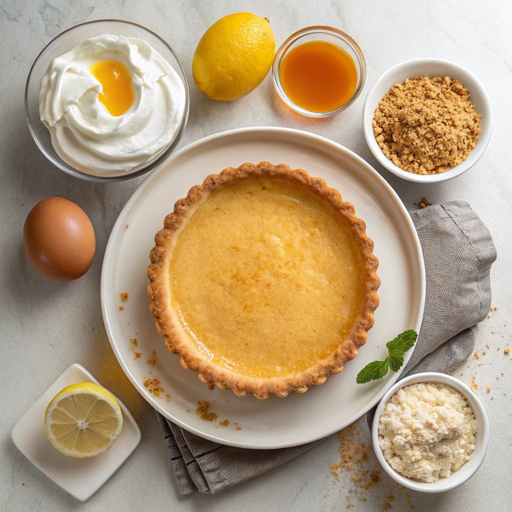 Ingredients for Traditional Easy Treacle Tart