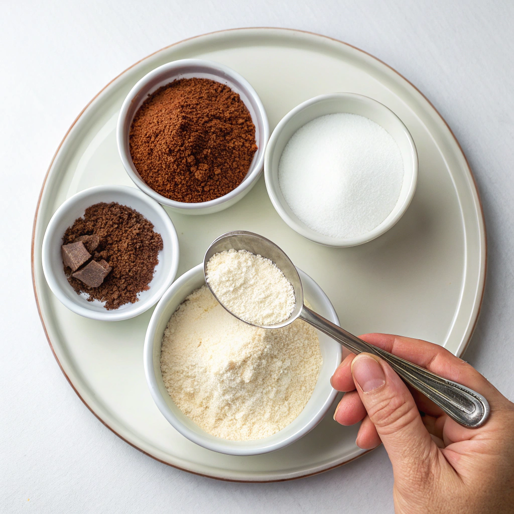 Ingredients for Homemade Hot Chocolate Mix