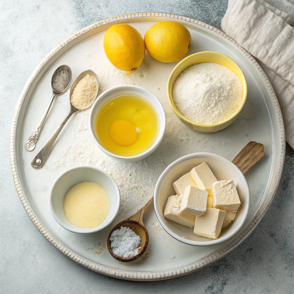 Ingredients for the Easiest Puff Pastry