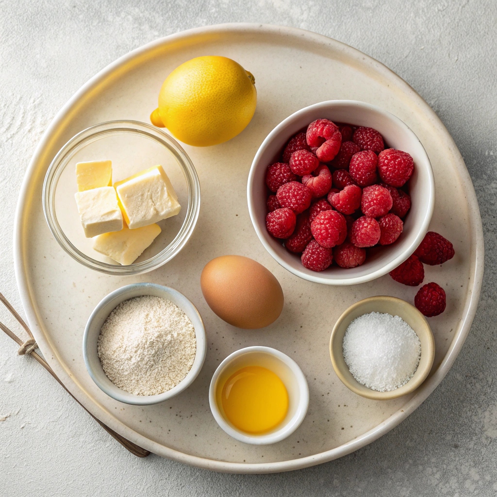 Ingredients for Raspberry Curd